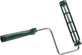 Wooster BR017 Roller Frame, 9-1/2 in L Roller, Polypropylene Handle, Threaded-Grip Handle